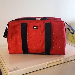 Tommy Hilfiger Logo Print Dufflr Bag